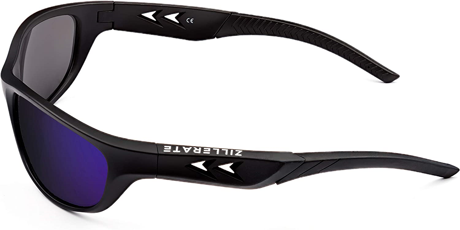ZILLERATE Polarised Sports Sunglasses for Men & Women, Driving Cycling