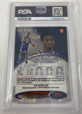 その他 PSA 10 - Kobe Bryant - 1999 Stadium Club 1999 Stadium