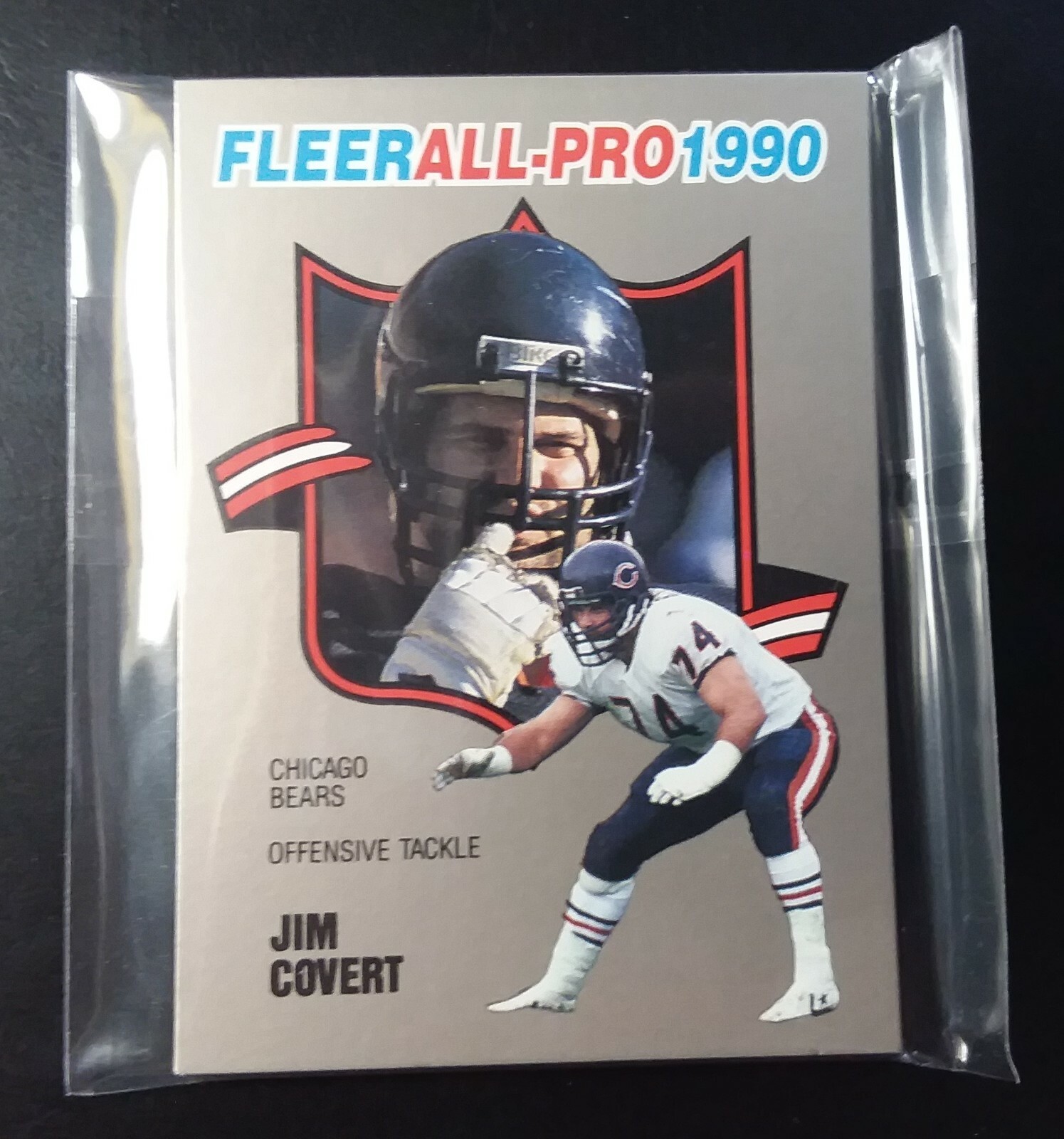 1990 Fleer All-Pro #7 JIM COVERT HOF LOT OF (8)