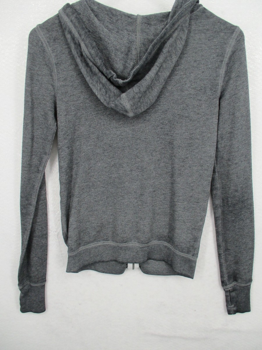 SO Womenu0026#039;s Hoodie XS Gray Perfect Zip Up Drawstring Pocket Jacket  Juniors Kohls | eBay