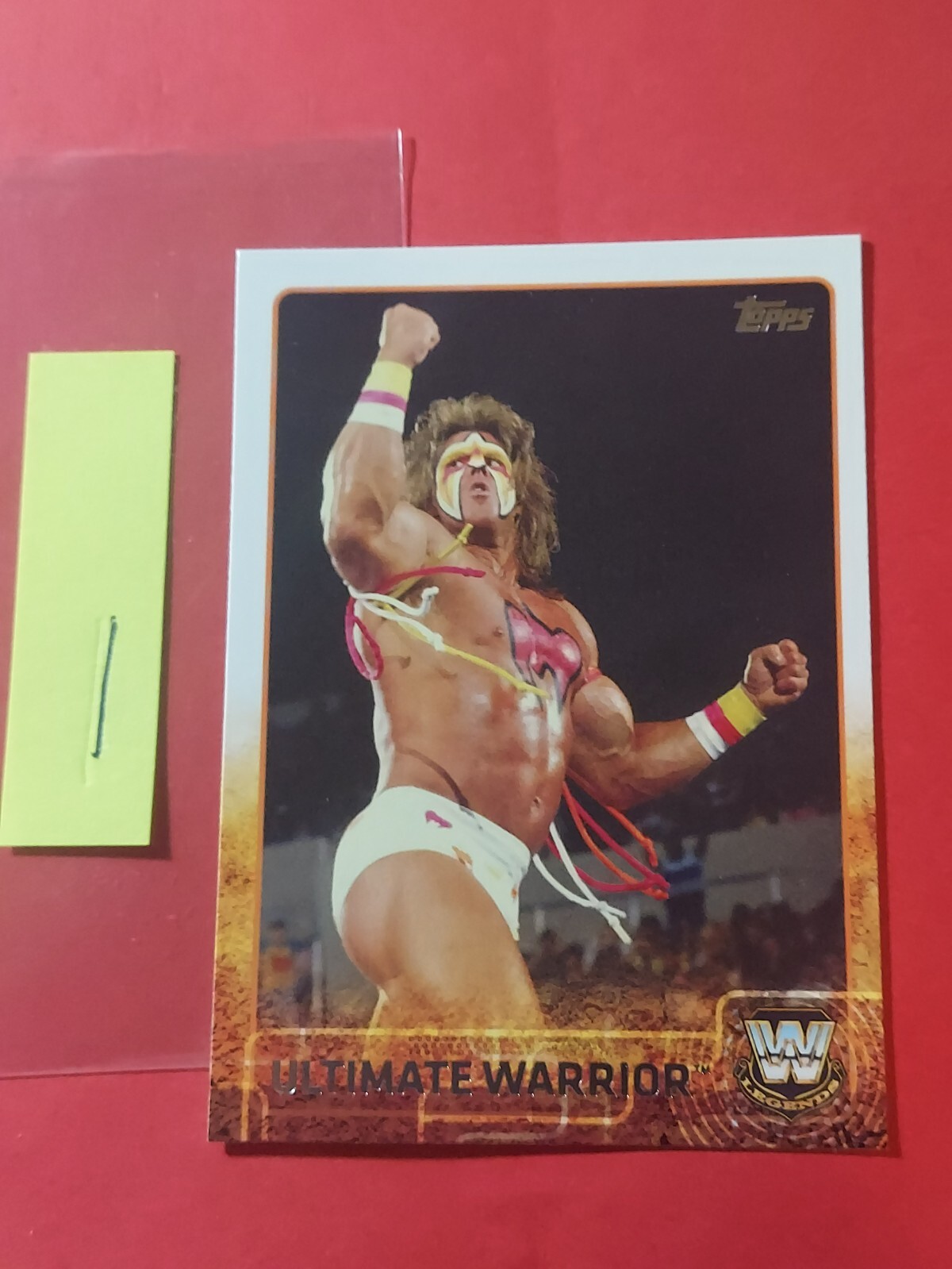 2015 Topps WWE #99 Ultimate Warrior, cd1