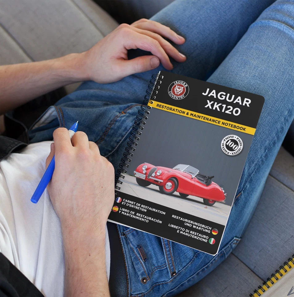 JAGUAR XK120 : Libretto Di Restauro E Manutenzione - CONSEGNA GRATUITA - Immagine 2 di 4