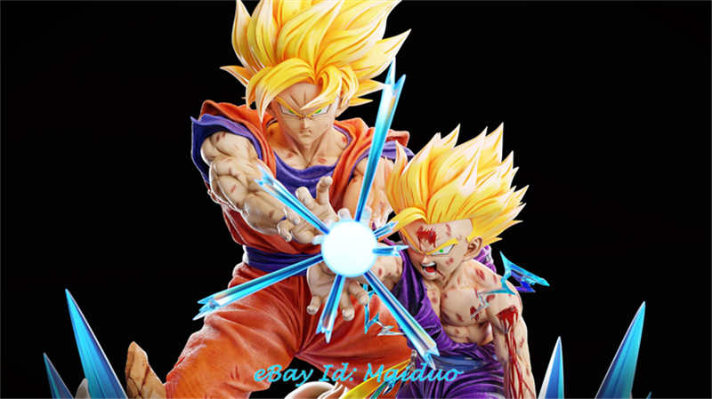 HB Studio Dragon Ball Goku x Gohan x Goten Statue