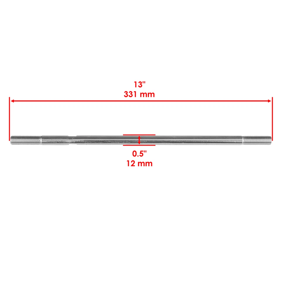 Barra de amarre izquierda y derecha Caltric para Kawasaki Brute Force 750 KVF750 2005-2023 CANTIDAD 2 Foto 2 de 4