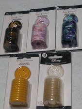 The Happy Planner Med. Plastic Discs Tortoise Pink Floral Smiley Mickey U Pick 