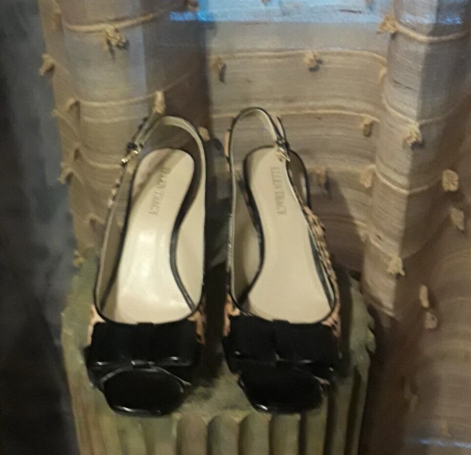 Женские туфли на танкетке с анималистическим принтом Ellen Tracy Barclay размер 6 М - Изображение 2 из 4