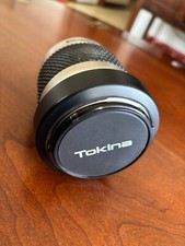 Tokina AF 28-80 mm Zoom Lens f/3.5-5.6 w Hood  Lens Caps for Minolta Maxxum
