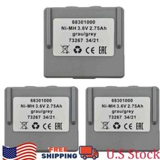 3PCS 68301000 2750mAh Remote Control Ni-MH Battery For Hetronic 68300900 3.6V