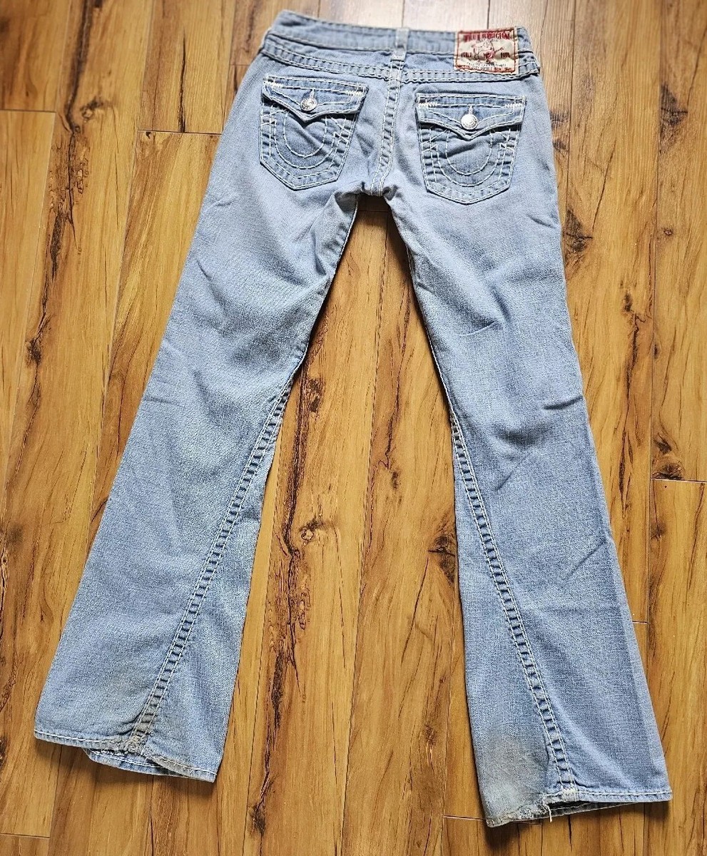 True Religion brand jeans Joey heritage big T row27 seat34