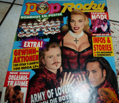 pop Rocky 13/92 Beverly Hills 90210/Axel Rose/Techno Mode/Def Lepard
