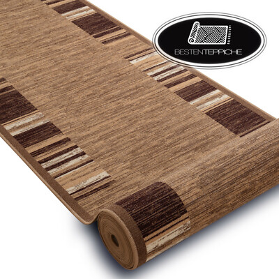 Modernen Preiswert Antirutsch Läufer ADAGIO beige Breite 57-133 cm dauerhaft