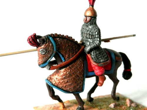 A5 MACEDONIAN ALEXANDER THE GREAT PAINTED HEAVY CAVALRY X 6 25/28MM - Picture 4 of 4