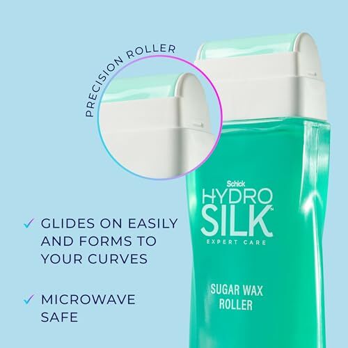 Sugar Wax Roller for Body + Pubic, Roll On Body Wax Kit, Soft , Hair