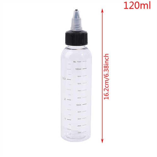UP 100X 120ml/250ml Squeeze Dropper Bottles Juice Liquid Capacity Twist Top Cap - Picture 2 of 21