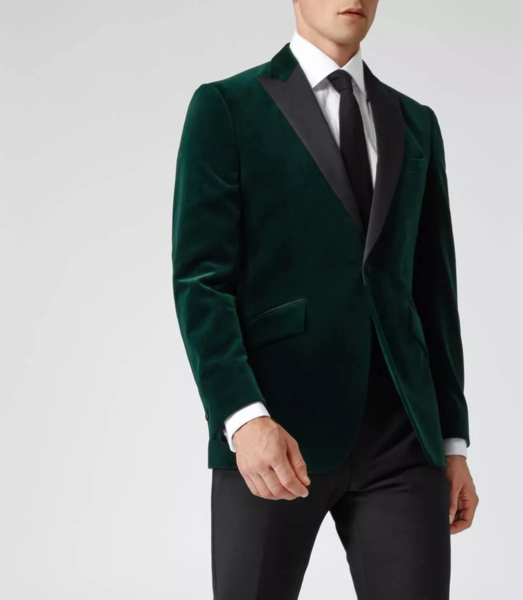 Green color shop blazer