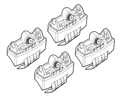 ATTACHMENT KIT - 102 NORDRIVE ABARTH 695 TWO-SEATER (12/14>)