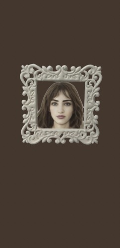 3D Foam White Stickers Antique Style Book Corner 1.5” & Photo Frame 3.5” - Picture 4 of 12
