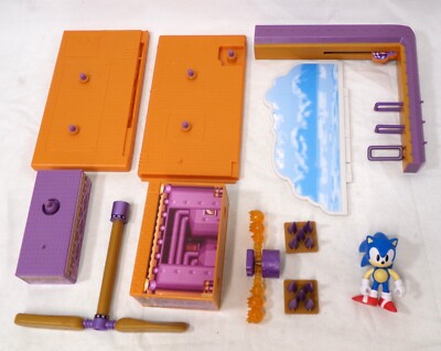 Jakks Pacific 2022 Sonic the Hedgehog Flying Battery Zone Set w/ 2.5'' Figure