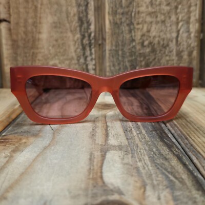 VONZIPPER SUNGLASSES FAWN F.C.G WOMENS FLAMINGO ROSE/BRONZE GRADIENT LENS SM/MED