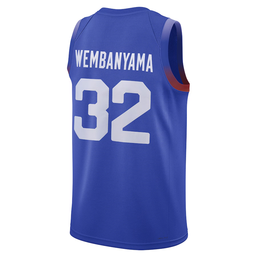 NBA WEMBANYAMA ジャージ L AUTHENTIC Jordan Brand Victor Wembanyama France 2024 Olympics