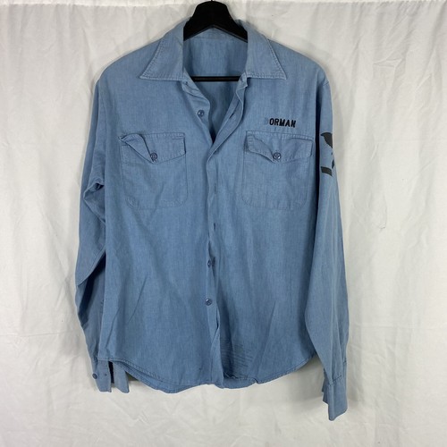 US Navy Chambray Work Shirt Gem