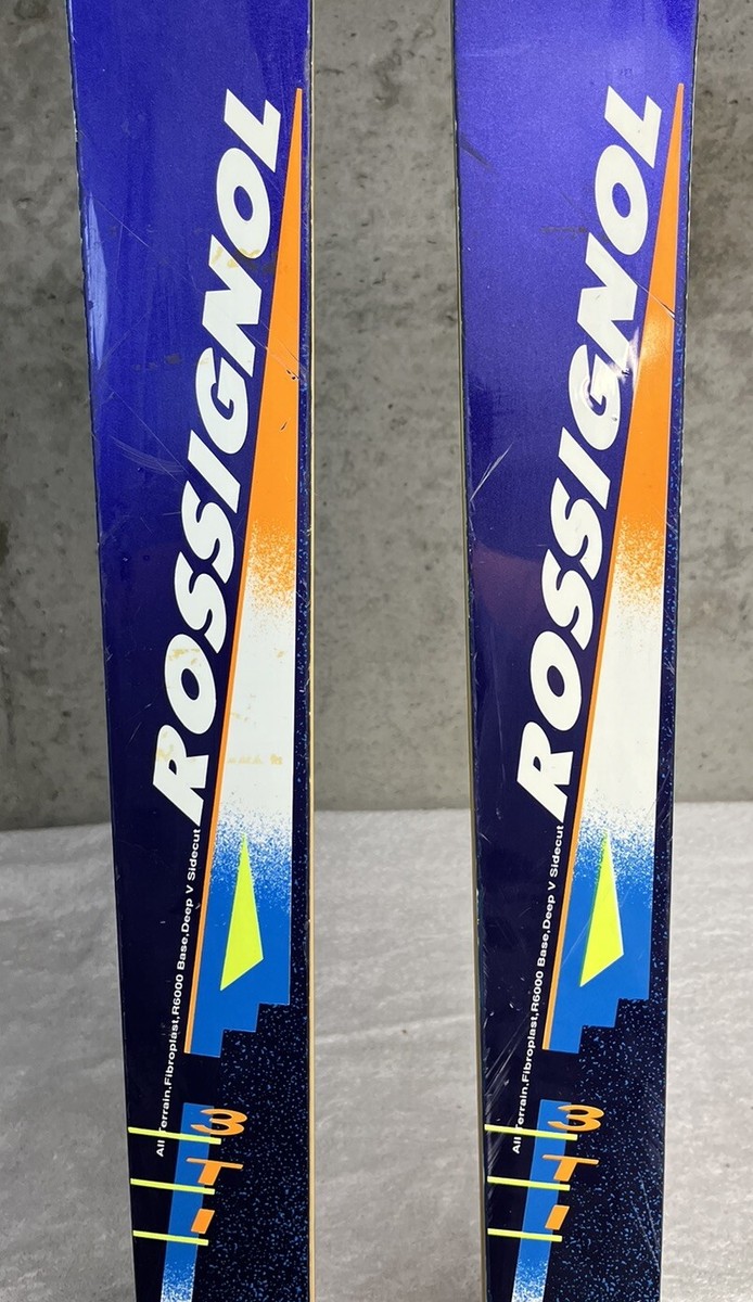 Rossignol 190cm R 6000 Base 3TI All Terrain Skis W/ Salomon Rossignol 190cm R 6000 Base 3TI All Terrain Skis W/ Salomon
