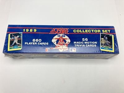 1989 Score Baseball Complete Collector Set - Factory Sealed - 660 