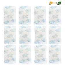 10 Gram Pack of 32 Silica Gel Packets Desiccant Dehumidifiers Moisture Absorber
