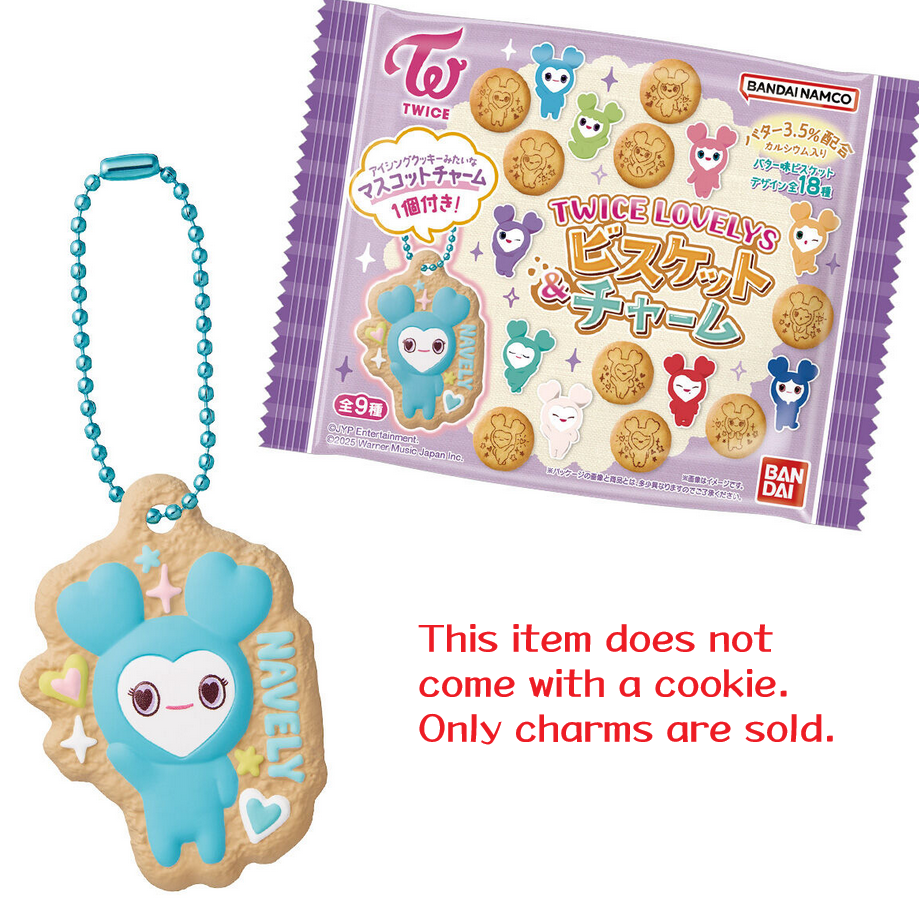 Only a few left*TWICE LOVELYS Biscuits & Charms 9Types JAPAN