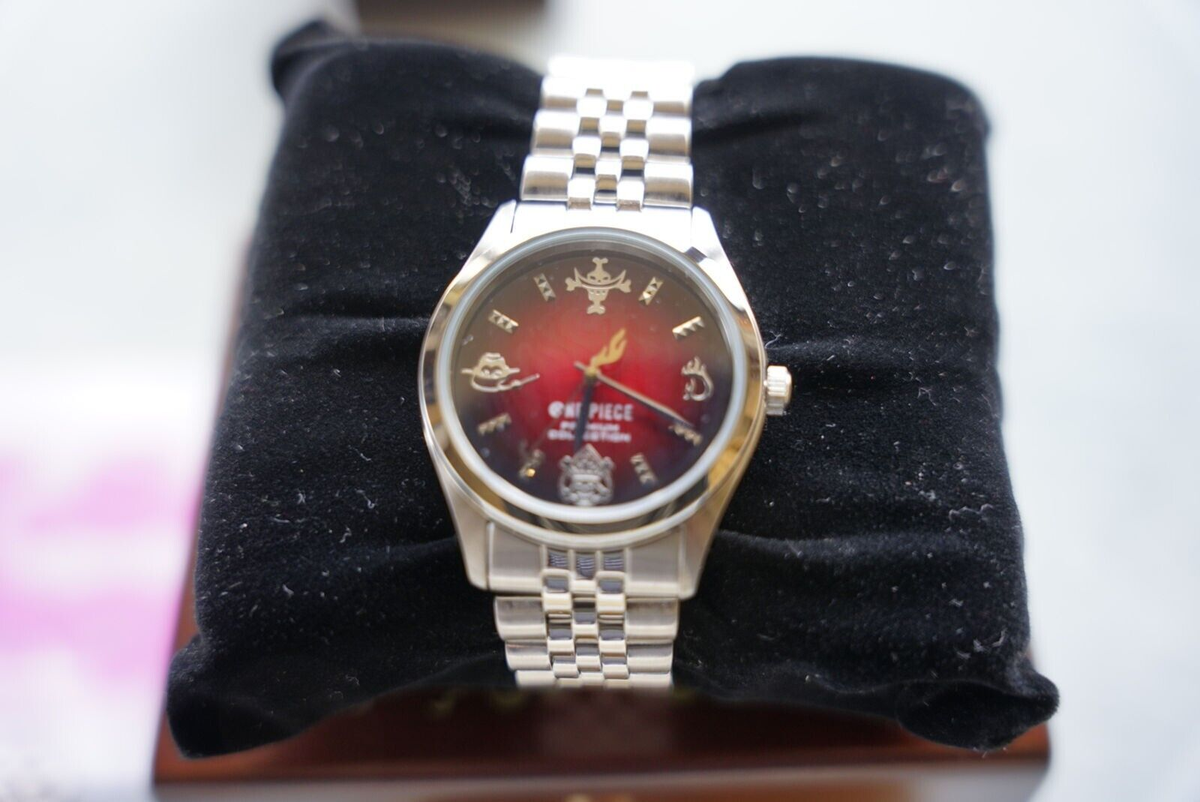 Seiko One Piece Fire Fist Ace Limited Edition Official Memorial Watch Used