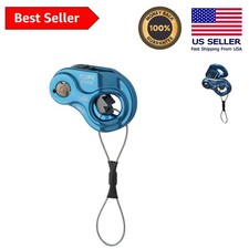 Ropeman 1 Ascender - 2.19oz D-Shape Clamp for Rigging  Mountaineering