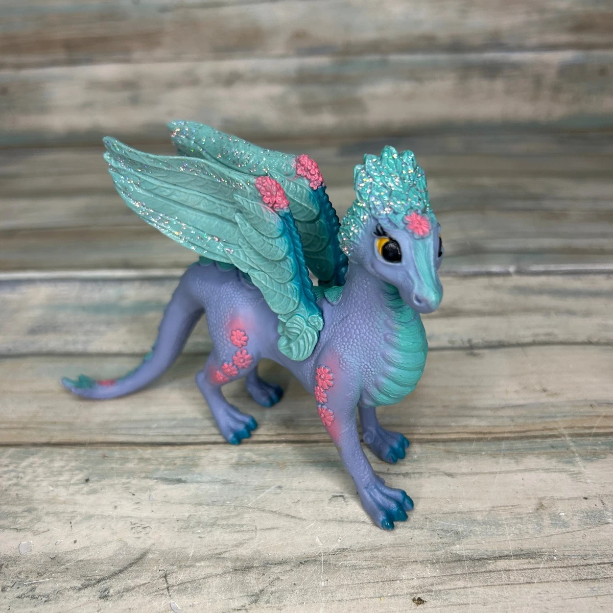 Schleich – Mamá Y Bebé Dragón (70592) – Figuritas De Fantasía, Mundo Bayala, Para Niños