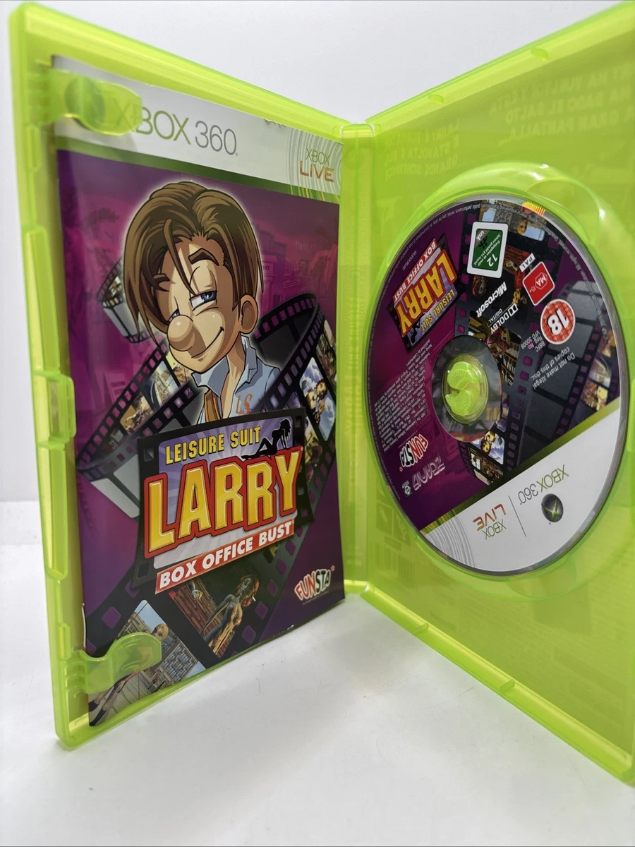 Juego LARRY Box Office Bust Microsoft XBOX 360 Completo Multilingüe ITA PAL