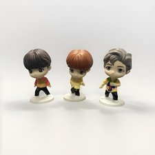 BTS Mcdonalds TinyTan Figures MIXED LOT OF 3 Happy Meal