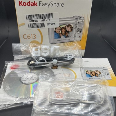 Kodak EasyShare C613 Box, Software, Dock Insert, Data Transfer Cable - NO CAMERA