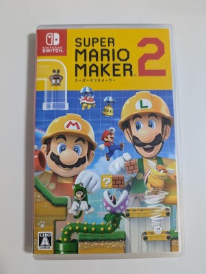 Super Mario Maker 2 Nintendo Switch Video Game W/Case Used Good