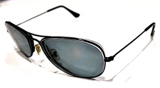 Ray Ban RB3362 Cockpit 002 No Lenses Black Metal Sunglasses Frame Only 59-14