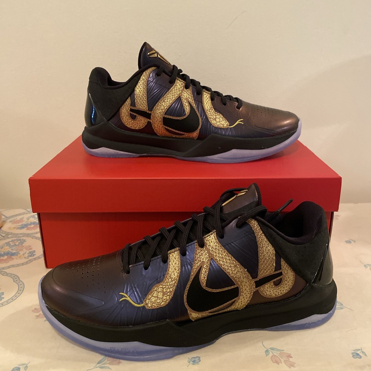 Size 10.5M - Nike Kobe 5 Protro Year of the Mamba Eggplant