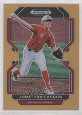 2022 Panini Prizm Draft Picks Neon Orange 38/50 Jonathan Cannon #PDP101 10k8