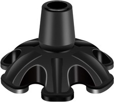 Cane Tip 3/4 inch 6 Support Cane Feet Self Standing Cane Tip, 6 Support Feets