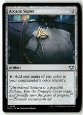 Arcane Signet 53 NM MTG Commander: Edge of Eternities Magic