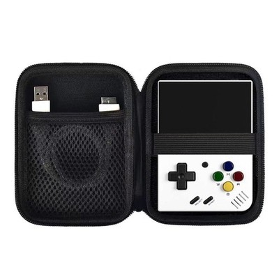 Wasserdichte schwarze PU-H��lle f��r Miyoo f��r Mini Plus tragbare Spielkonsole