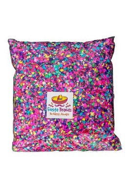 Fiesta Confetti.Value Mexican Colorful paper Confetti. Medium Bag .44lb/200gr.