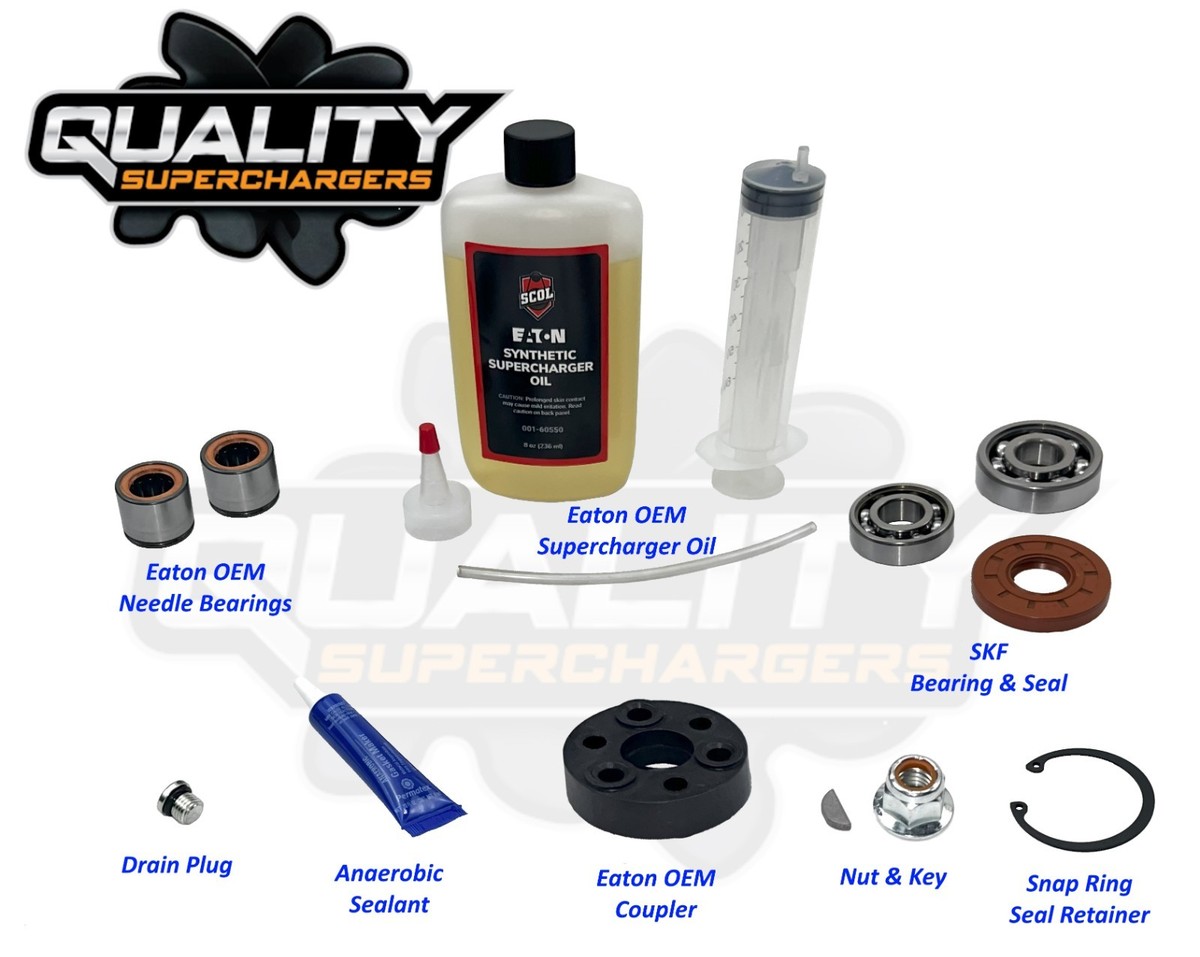 Toyota FJ80 Land Cruiser TRD Kazuma Supercharger Gen 5 Rebuild Kit