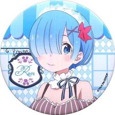 Rem Maid Ver. Sega Collabo Cafe Re:ZERO Vol.1 Button Japan C717