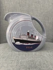 HLCCA Juice Pitcher, Fiesta® 1934 Transoceanic Travel, Periwinkle, 2002