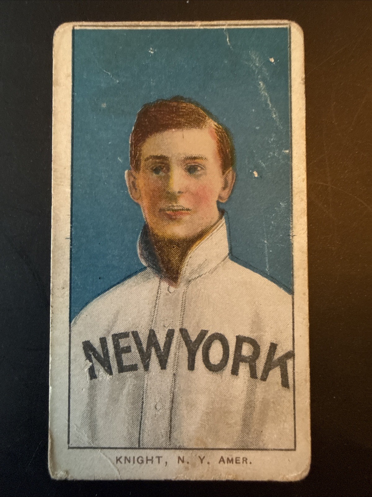 1909-11 T206 JACK KNIGHT (portrait) New York Yankees PIEDMONT