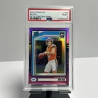 2024 Bo Nix Rookie Donruss Optic Preview Pink #369 - PSA 9 - Broncos