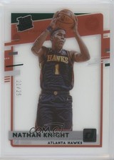 2020-21 Panini Clearly Donruss Rated Rookie Green 21/25 Nathan Knight #91 0o6m