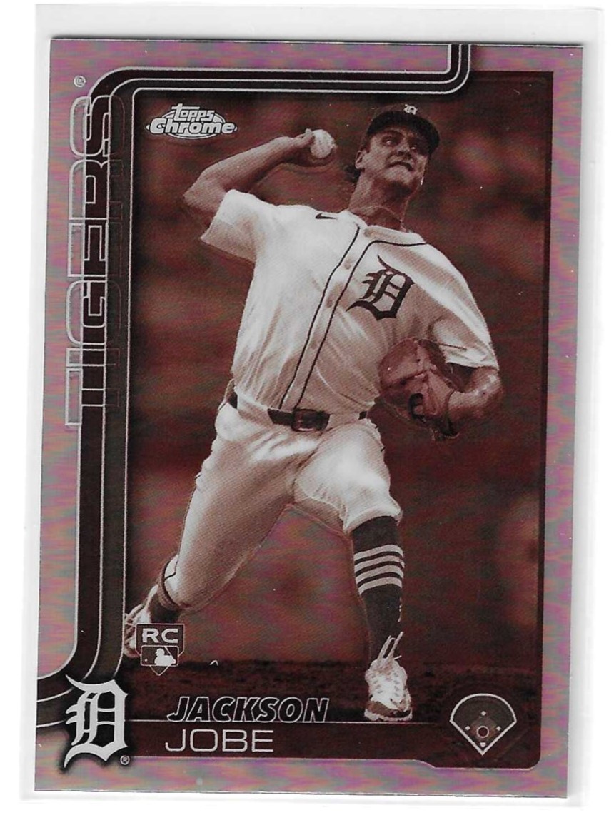 2025 Topps Chrome - Sepia Refractor #249 Jackson Jobe (RC)